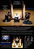 Concert trio fl&ucirc;te de pan et harpes